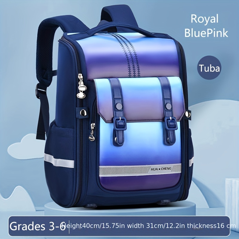Kids Nylon Waterproof Backpack for School 1-4 Grade