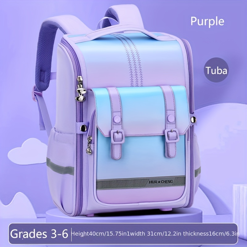 Kids Nylon Waterproof Backpack for School 1-4 Grade