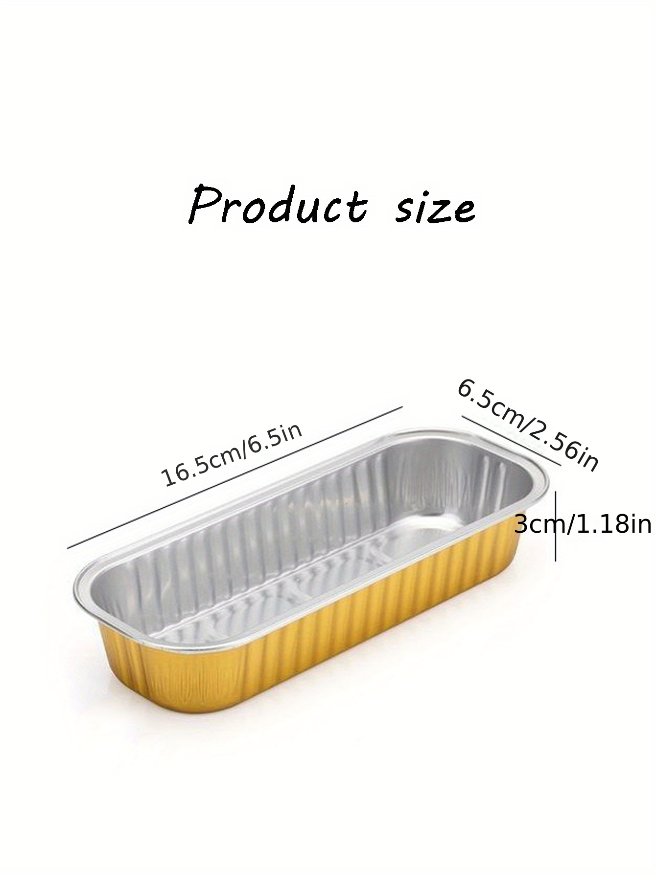 10Pcs Disposable Aluminum Foil Tin Box Aluminum with Lid