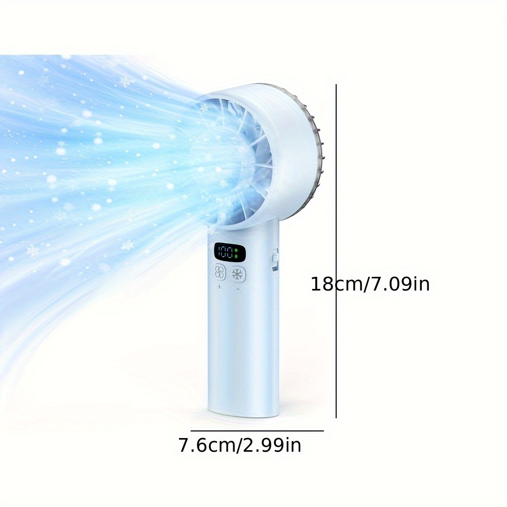 5200Mah Rechargeable Handheld Portable Fan 100 Speed