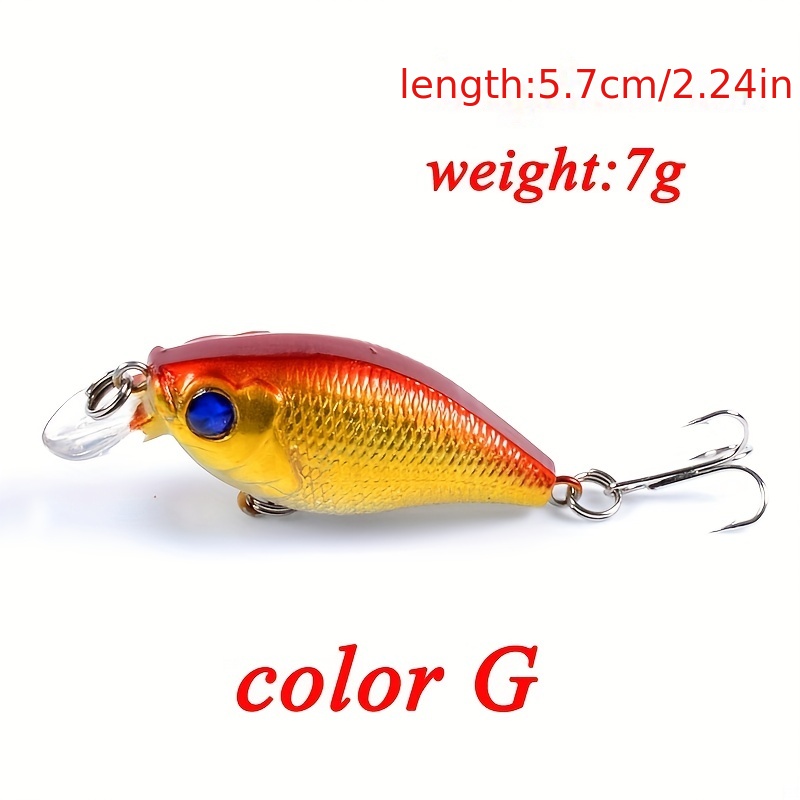 5.7cm Artificial Crankbait Wobblers Fishing Lure 2.24inch - Temu