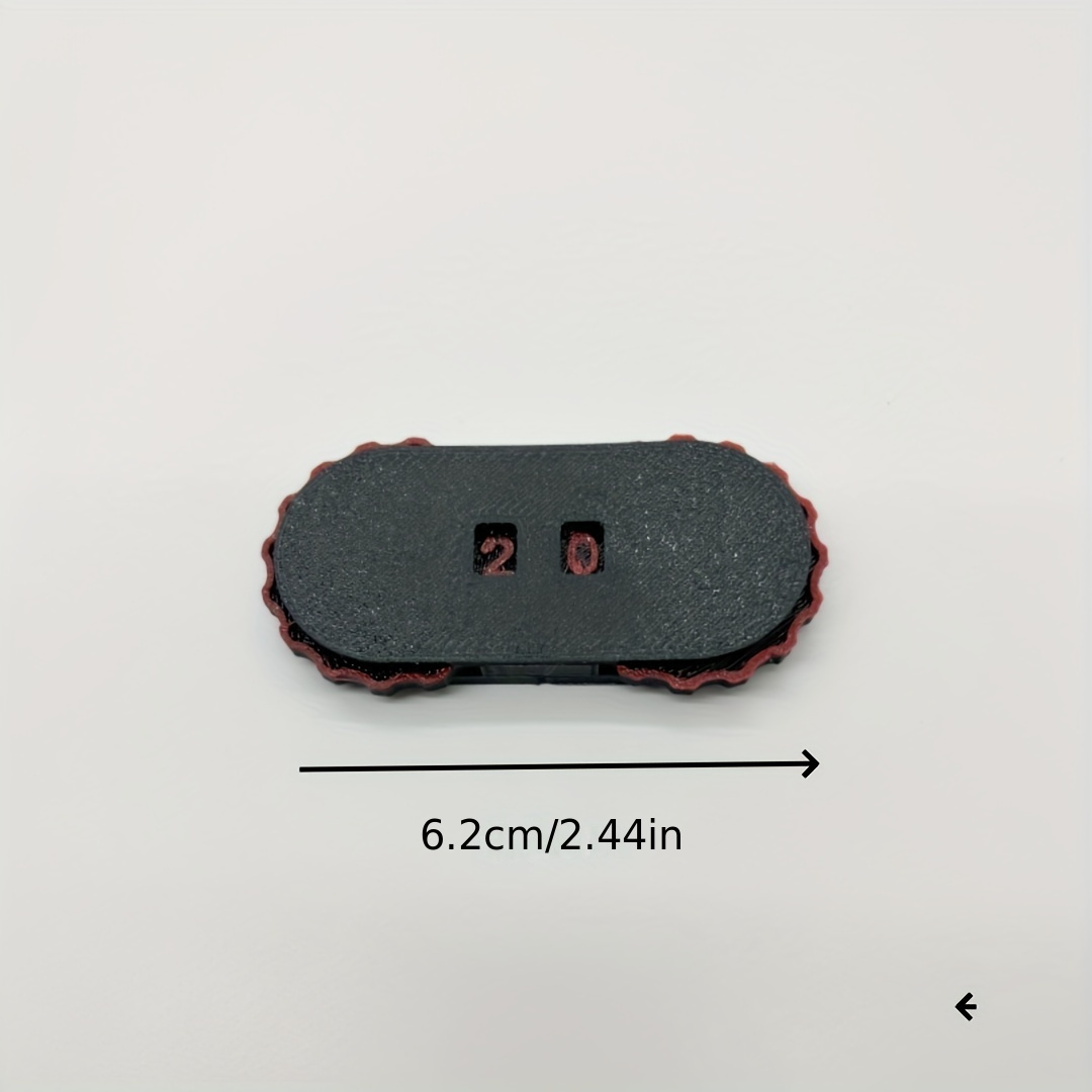 Image of 1pc Of 3d Printed Counter, Portable Life For Mtg And Other Tabletop Games, A Life Counting Disc That Fits Into A Card Box