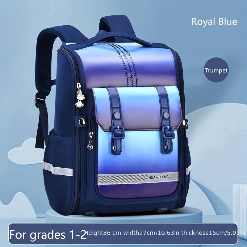 Kids Nylon Waterproof Backpack for School 1-4 Grade
