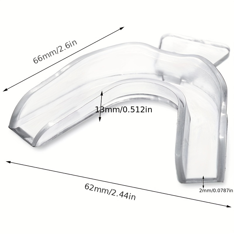 2pcs Reusable Sports and Night Guard - Transparent Braces for Nighttime Bite Protection, Comfortable, Holiday Gift, Sports Protection, Night Guard, Braces for