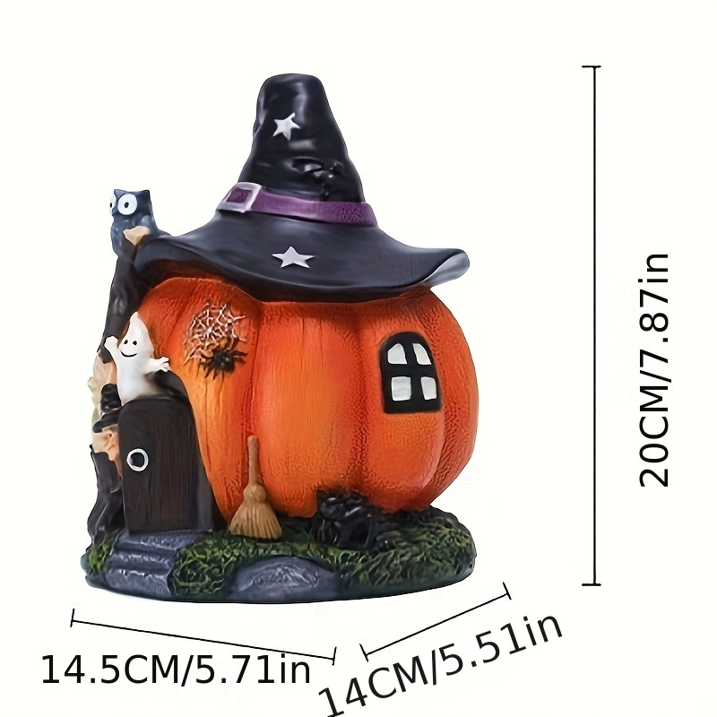 Image of [glowinthedark] Halloween -the-dark Decoration - Resin Garden Ornament With Spooky , Outdoor , Halloween Decorations