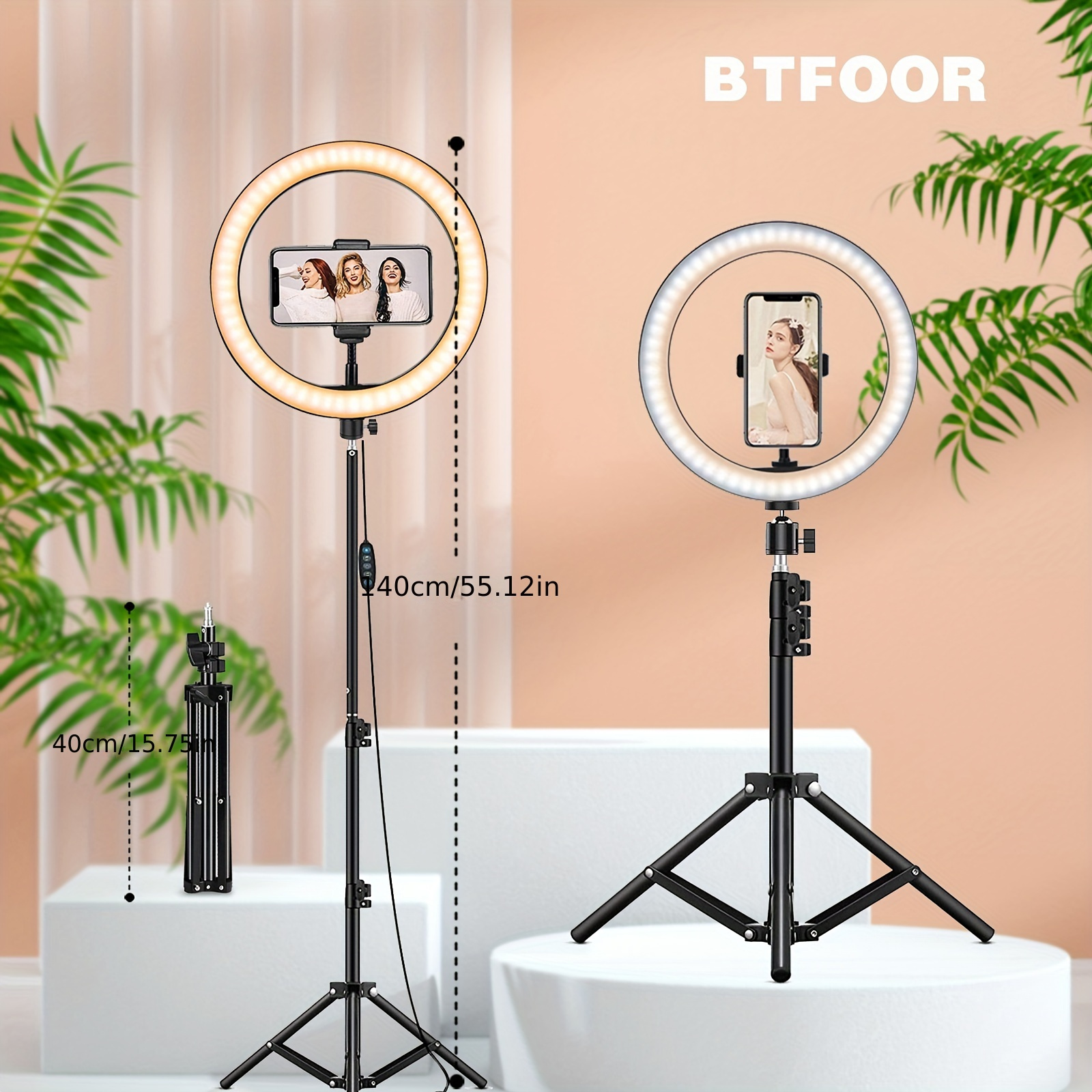 Neewer 10-inch RGB Ring Light Selfie Light Ring with Tripod Stand & Phone  Holder, Remote Control, Dimmable LED Desk Ringlight 29 Colors Modes for  Makeup/Live Streaming//Tiktok/Video Shooting : : Electronics