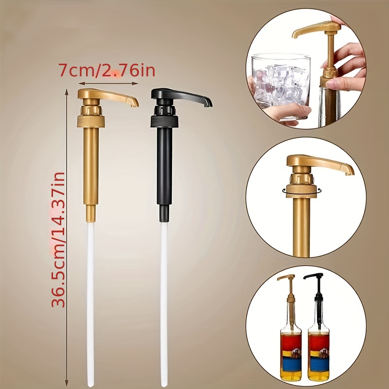 Golden Syrup Pumps, Coffee Milk Tea Dispenser Syrup Pump Pump Dispenser for  Juice 