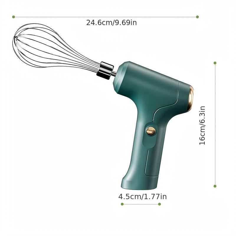 Effortlessly Whip Up Delicious Treats With This Stainless Steel Automatic  Whisk! - Temu