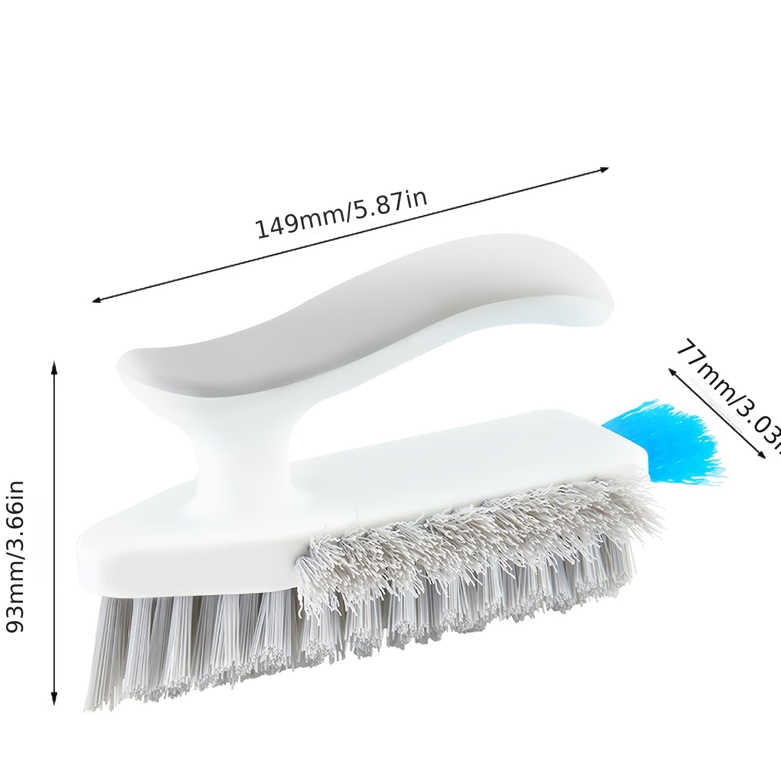 Stiff Bristles Grout Brush Scrubber Cleaning Bathroom Cleaner Brush