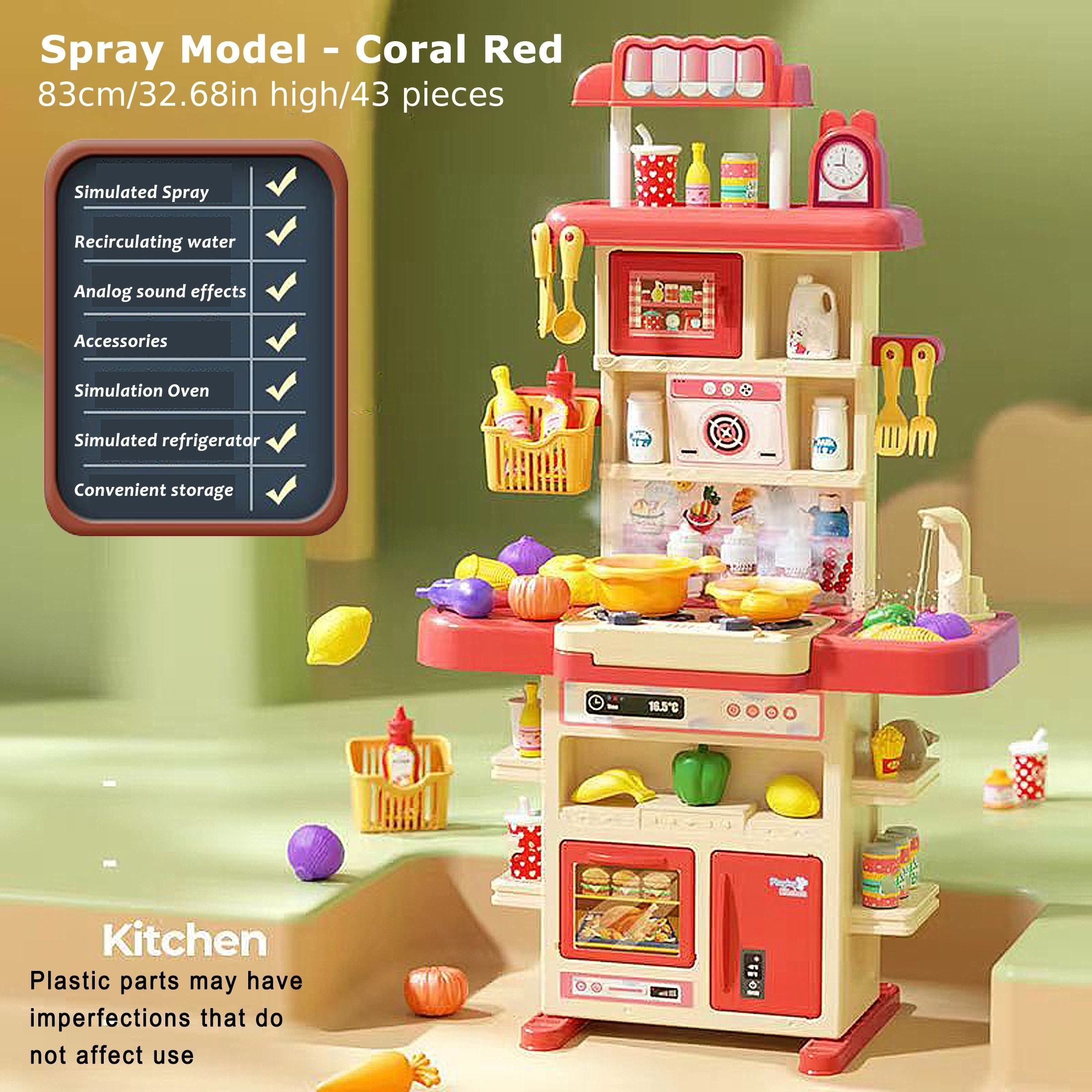 Simulation Oven Play House Kitchen Toy Set Cooking Set - Temu