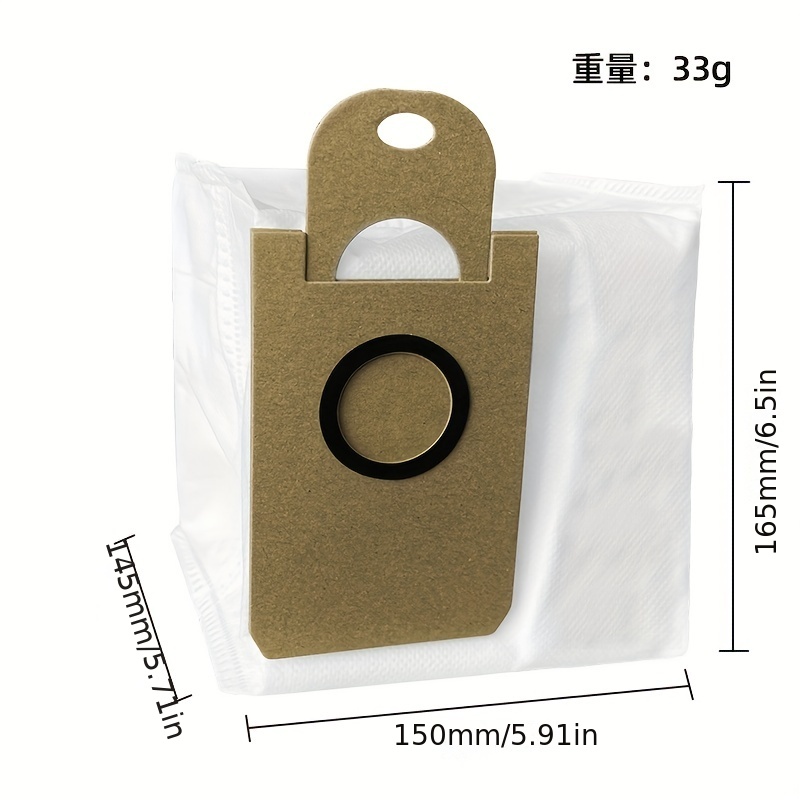 Leakproof Dust Bags For Proscenic M7 Pro M8 Pro Robot Vacuum Cleaner -  Replacement Accessories For Uoni V980 Plus, Kyvol Cybovac S31 - Keep Your  Home Clean And Dust-free - Temu United