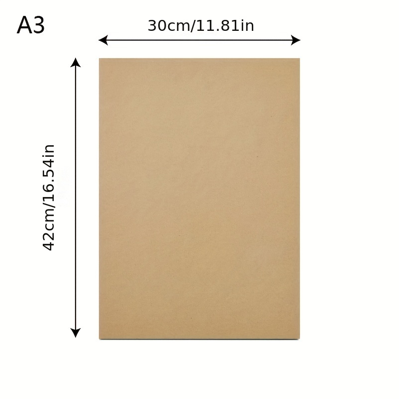 100 Pack 9 x 6 Corrugated Cardboard Sheets 1/8 Flat Cardboard Inserts | Harfington