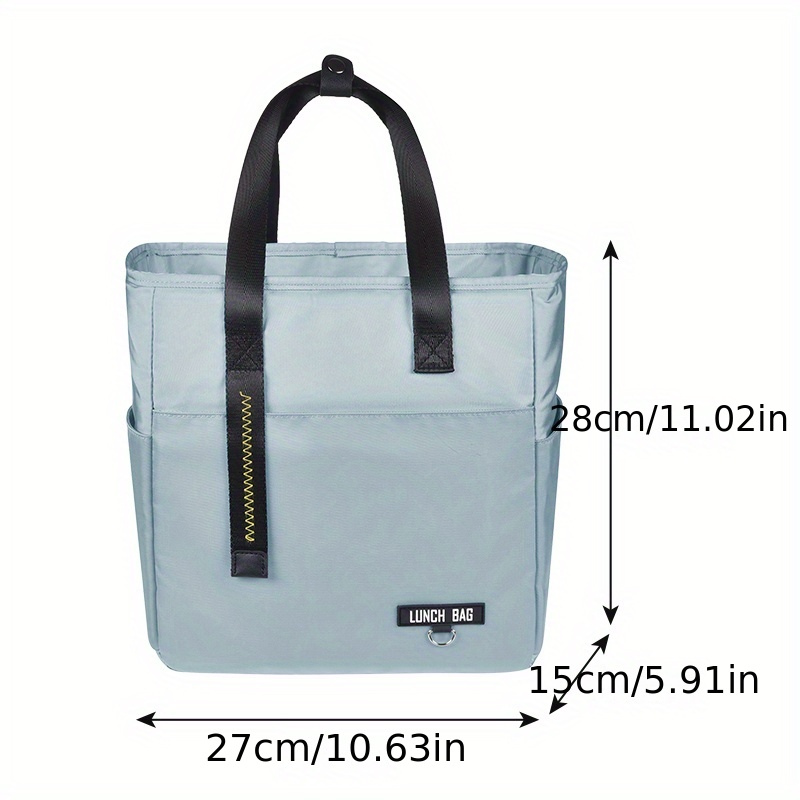 Insulated Lunch Bag, Thermal Handbag, Portable Lunch Box, Ice Pack Tote,  For Teenagers And Workers At School, Canteen, Back School, For Camping  Picnic And Beach, Home Kitchen Supplies - Temu United Arab