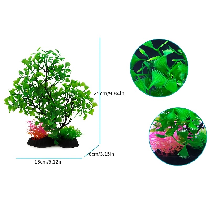 Fish Tank Plastic Seaweed Decoration Simulation Water Grass - Temu  Philippines