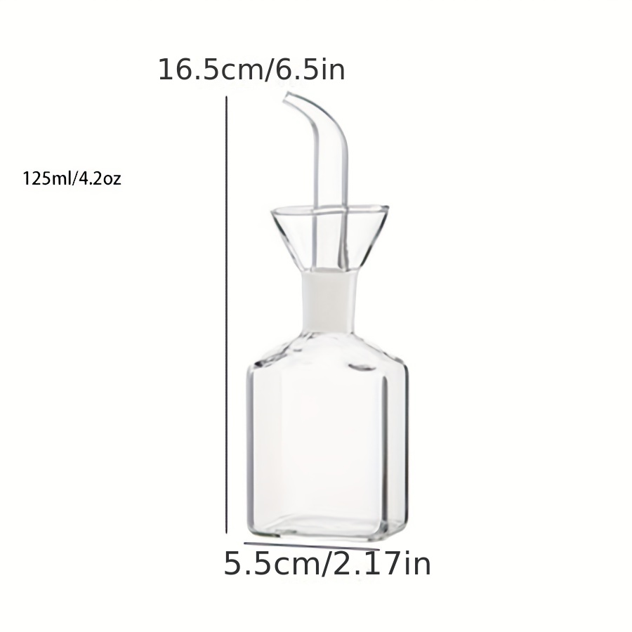 Glass Olive Oil Dispenser Spout Kitchen Bbq Measure Pour - Temu