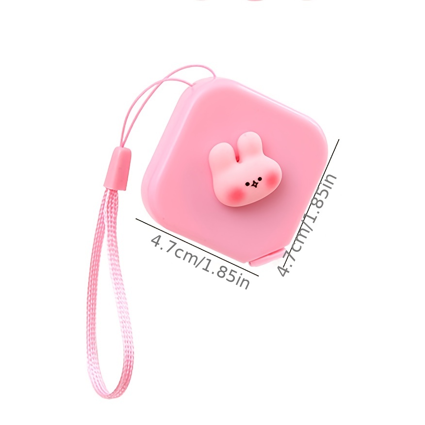 Cute Cartoon Mini Tape Measure Small Soft Ruler Carry - Temu