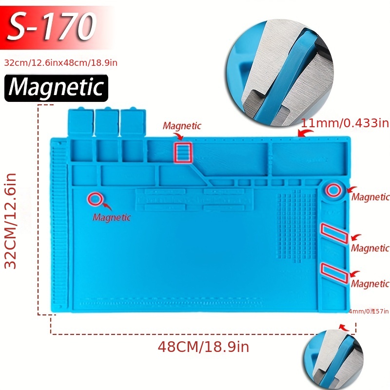 Silicone Repair Pad Electronic Repair Pad Magnetic Repair - Temu