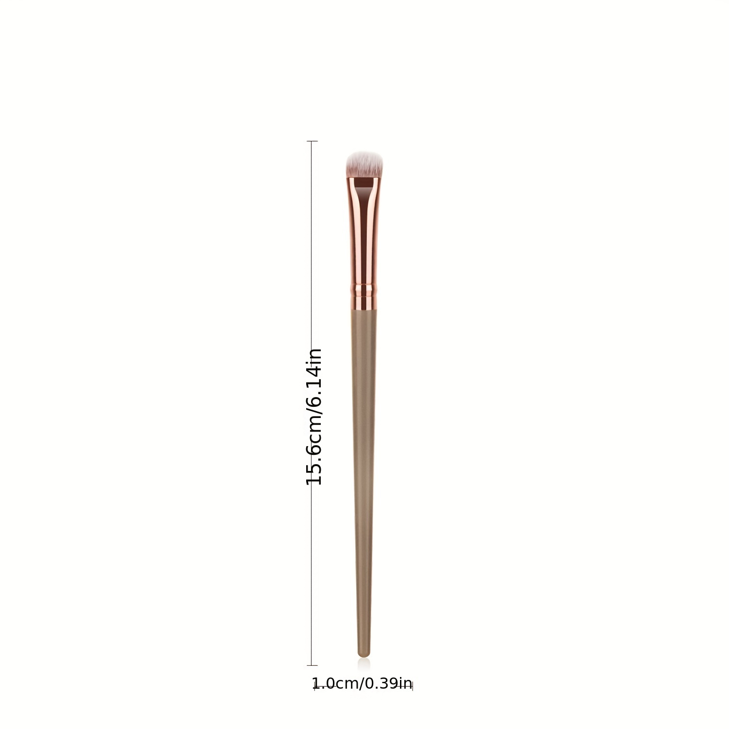 Vegan Small Eyeshadow Brush Long Handle Precision - Temu