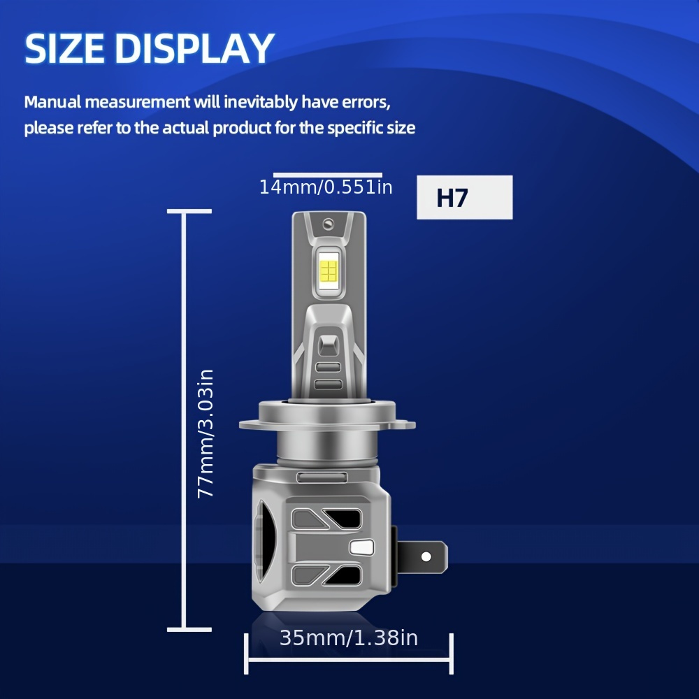 H7 LED Headlight Bulb - Installation Guide 