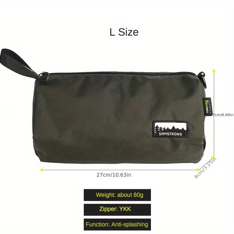 Ultralight Zipper Pouch Travel Packing Bags for Toiletries