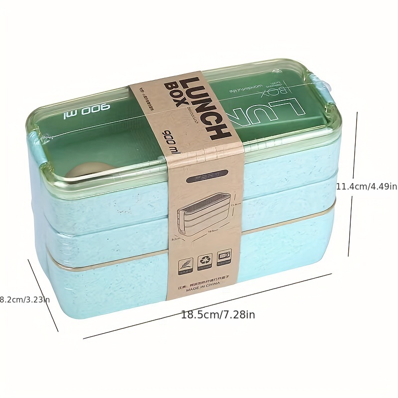 Bento Box Adult Lunch Box, Japanese Bento Box for Kids 3-in-1 Compartment Bento  Box - China Lunch Box and Bento Box price