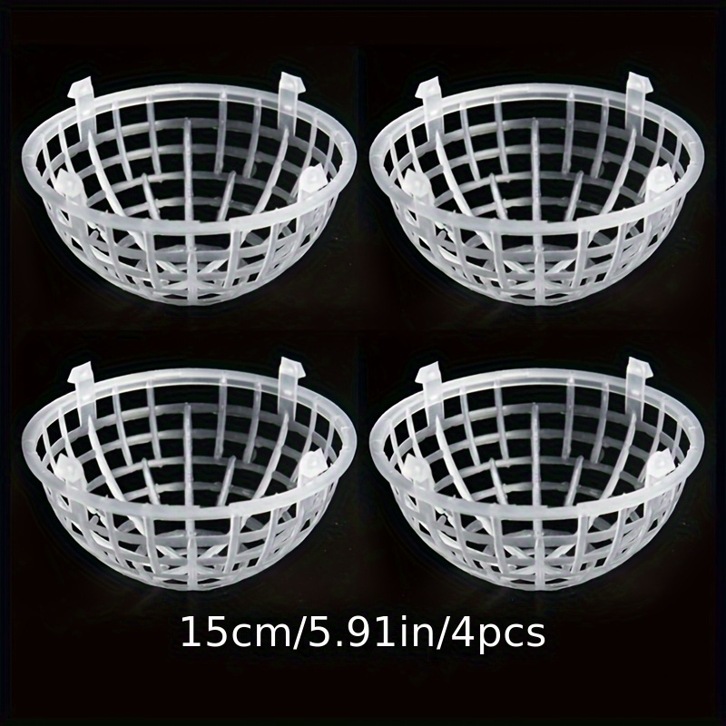 E-shop 12/15 cm Hirschfarn Pflanzkugel, Orchideen-Hängeball, Sphagnum-Moos-Formungsabdeckung, Hydroponik-Fixierabdeckung,