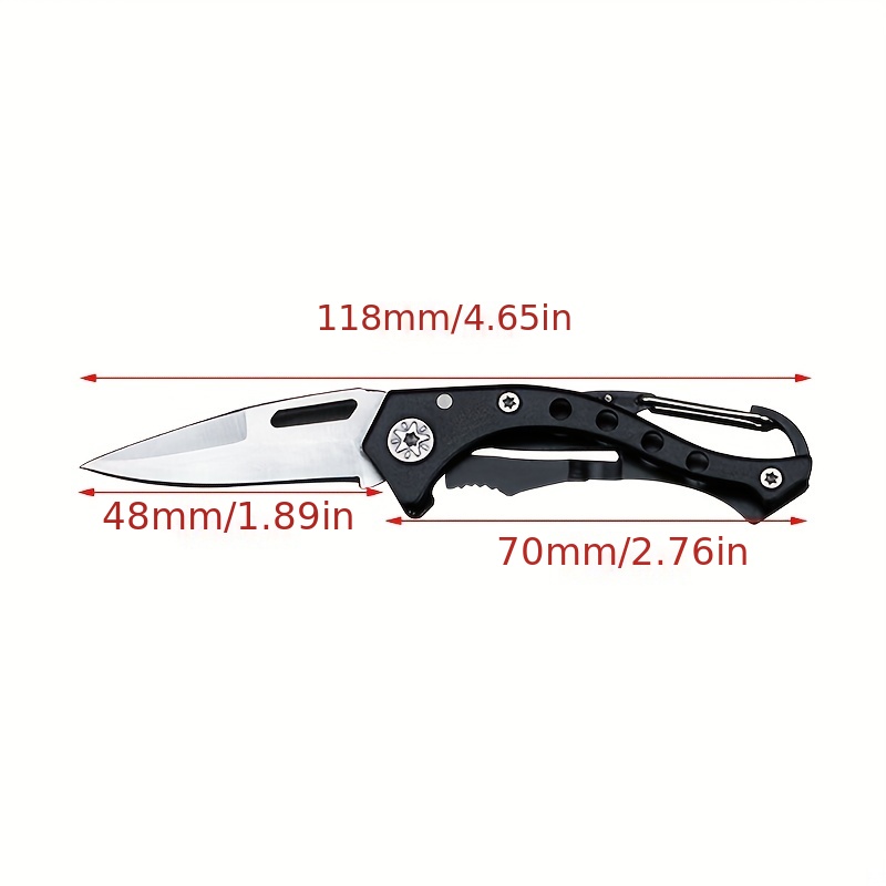  Paquete de 2 artículos – Cuchillo de bolsillo – Cuchillo  plegable militar de supervivencia – El mejor cuchillo plegable para acampar  al aire libre – Cuchillo plegable EDC – Cuchillo de