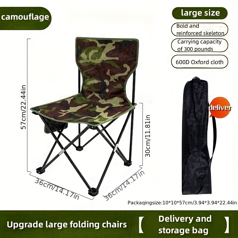 Printed camping online chairs