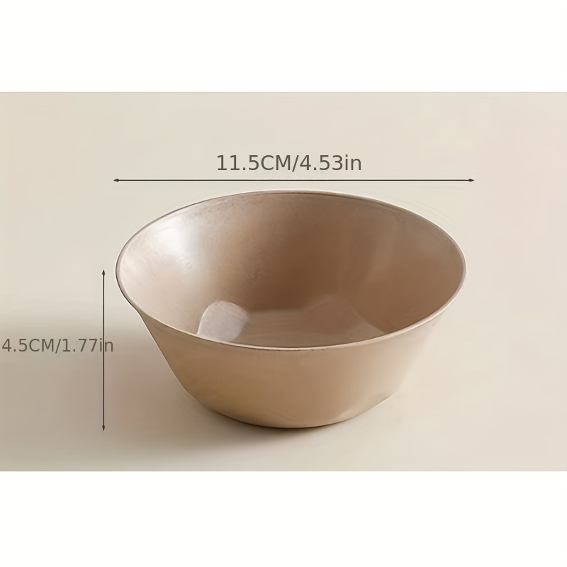 4pcs Disposable Rice Shell Tableware Individually Wrapped