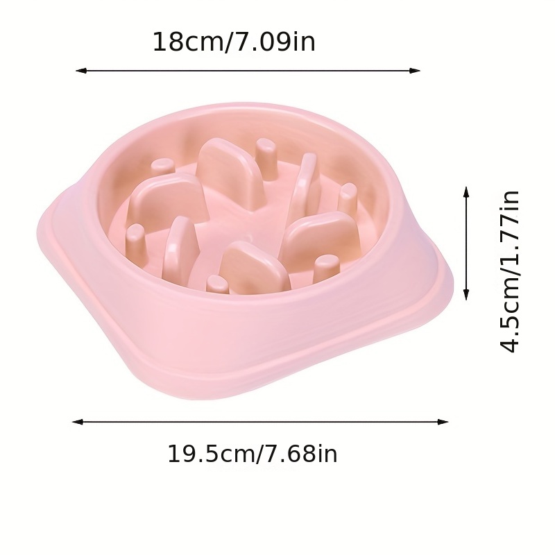 1PC Slow Feeder Dogs Bowl for Large Dogs,Anti-Gulping Pet Slower