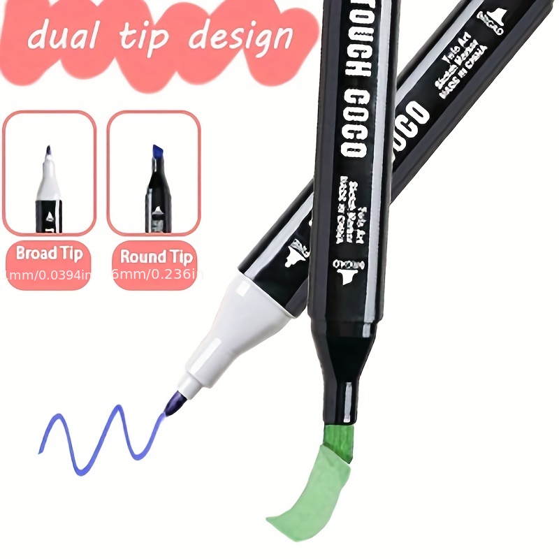 80 Colors dual Tip Markers permanent Art Markers For Artists - Temu Malaysia