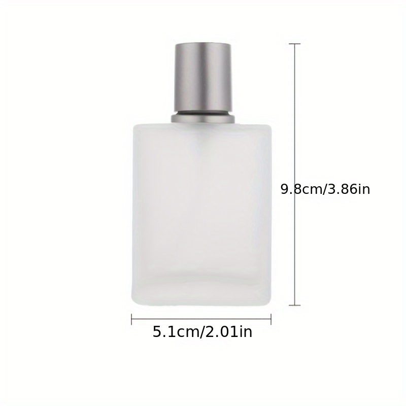 Perfume Refill Bottle (Black) - Refillable Perfume Atomizer Spray