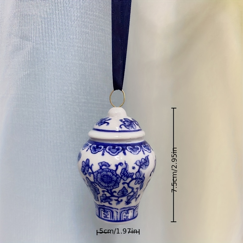 Blue & White Ginger Jar Ornaments