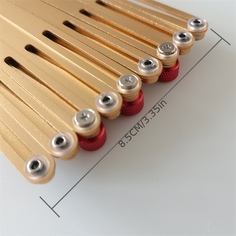 Aluminum Expanding Sewing Gauge Button Guide Spacing Device for Buttons,  Pleats & Crafts