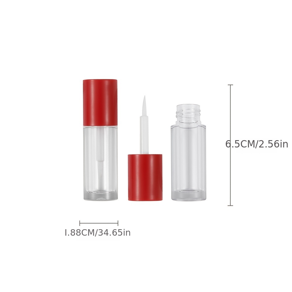 34 Pièces Tube De Mini Lip Gloss Vide De 1,2 Ml, Contenant De Liquide  Transparent Pour Les Produits Cosmétiques De Rouge À Lèvres Diy, Mode en  ligne