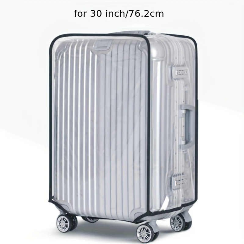 For 18-30 inch Full Transparent Luggage Protector Cover Waterproof Suitcase  Protector Cover PVC Suitcase Cover Rolling Luggage Cover Trolley Cover  Travel Accessories