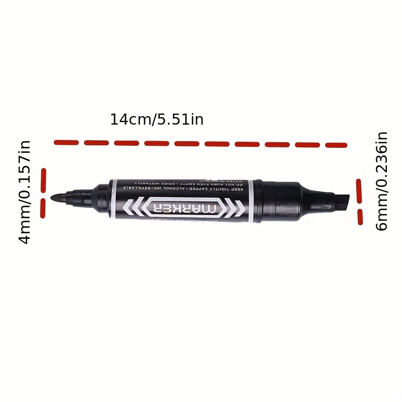 Double Head Pen Waterproof Oil based Marker Logistics Pen - Temu