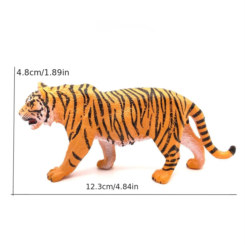 1 Pack Modèle De Tigre Réaliste 13 Jouets De Modèle Animal - Temu