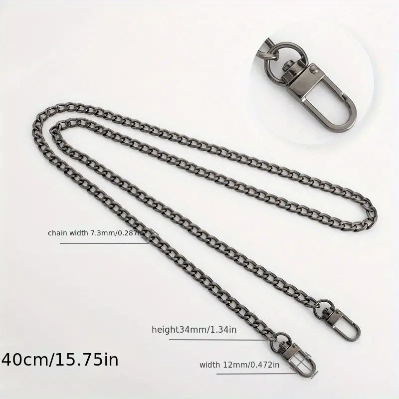Women's Handbag Accessories Chain Metal Chain Shoulder Strap - Temu