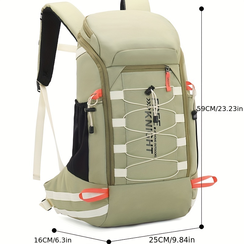 Mochila de senderismo de 40 L, ligera, transpirable, para hombres y  mujeres, duradera, impermeable, bolsa de viaje deportiva al aire libre para