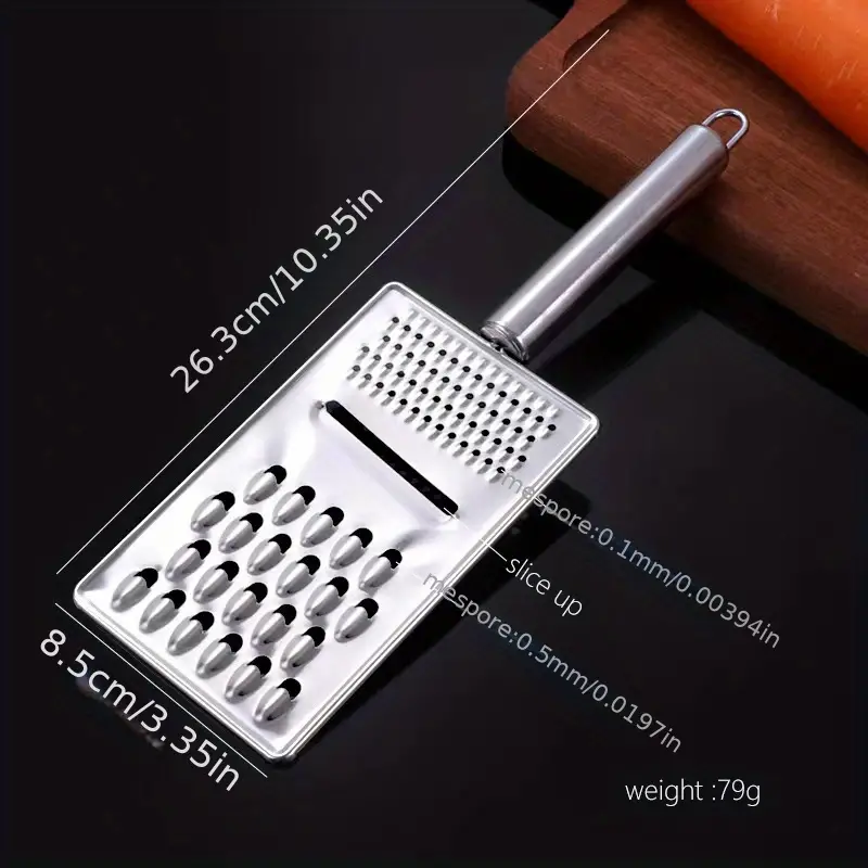 4Pcs Cheese Grater Portable Manual Vegetable Slicer Easy Clean