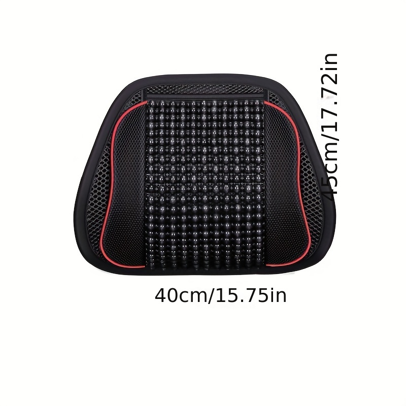 Mesh Car Pillow Lumbar Support Pillow Car Seat Waist Cushion