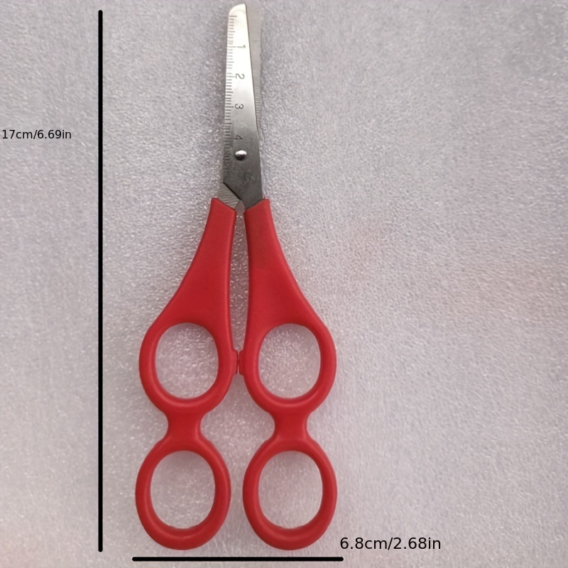 Safety Scissors Practice Scissors Students Training Scissors - Temu