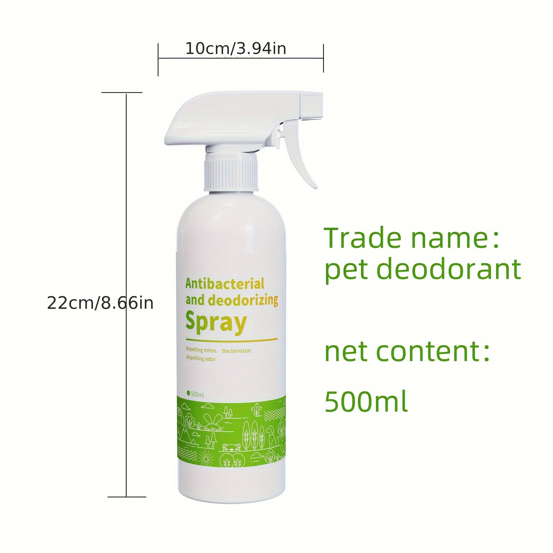 Pet Deodorant Spray 70ml Éliminateur D'odeurs Pour Chiens - Temu France