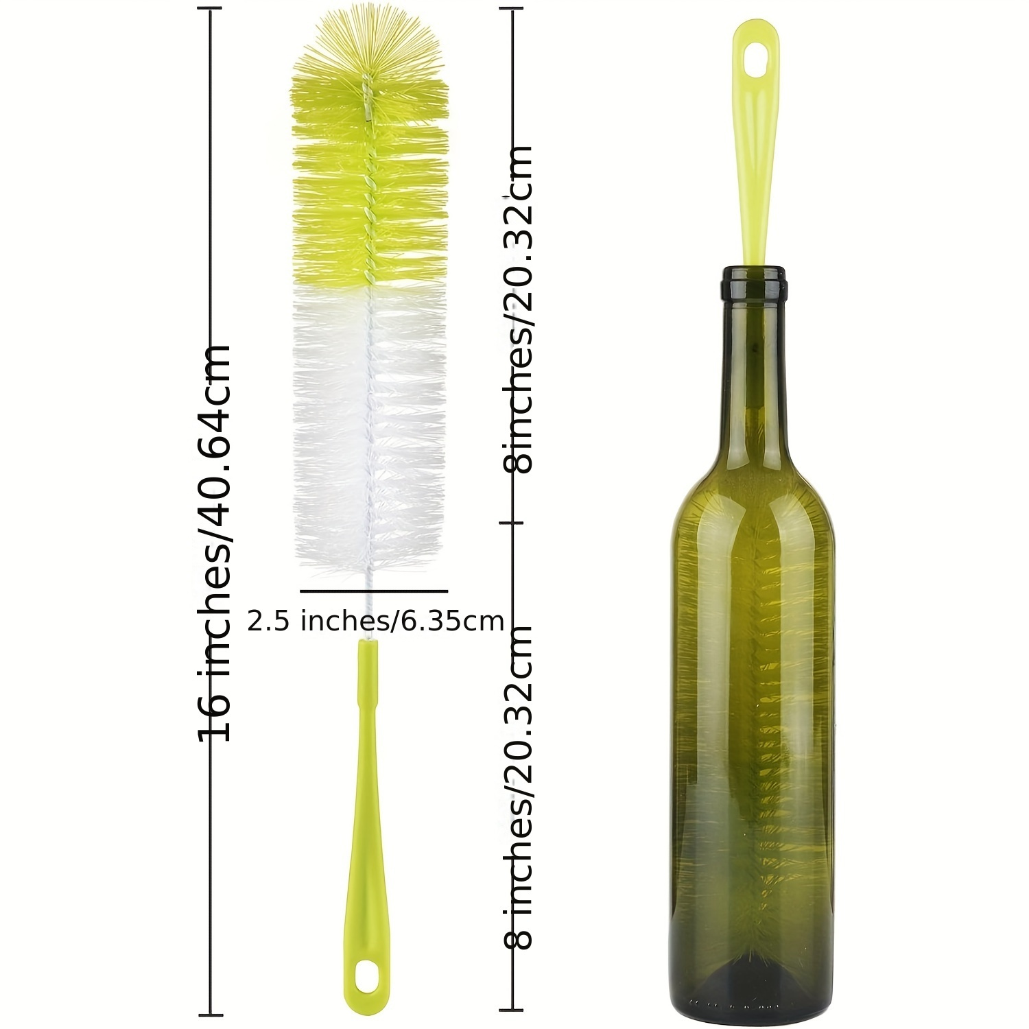 TuTaperwer - ✨Cepillo Largo Flexible ✨ Ideal para limpiar botellas de hasta  1 litro. Su capacidad flexible permite llegar a las zonas más complicadas.  Largo: 31 cm. 🔹1 x $649 🔹2 x