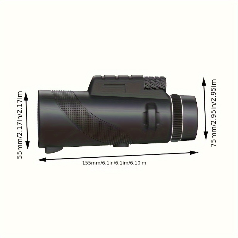 high power adult monocular telescope with smartphone adapter tripod and bk4 prism for bird watching and hiking   watching 3