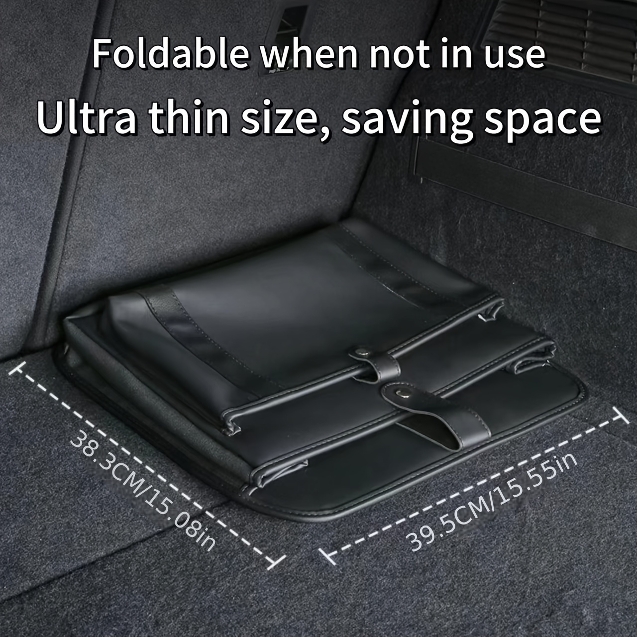 Image of Car Seat Back Storage Bag, Foldable Storage Bag, Car Storage Organizer, Trunk Storage, Clutter Organizer