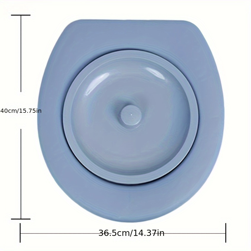 

Portable Camping Toilet Seat Cover, Movable Toilet Seat, Suitable For Camping, Hiking, Emergency