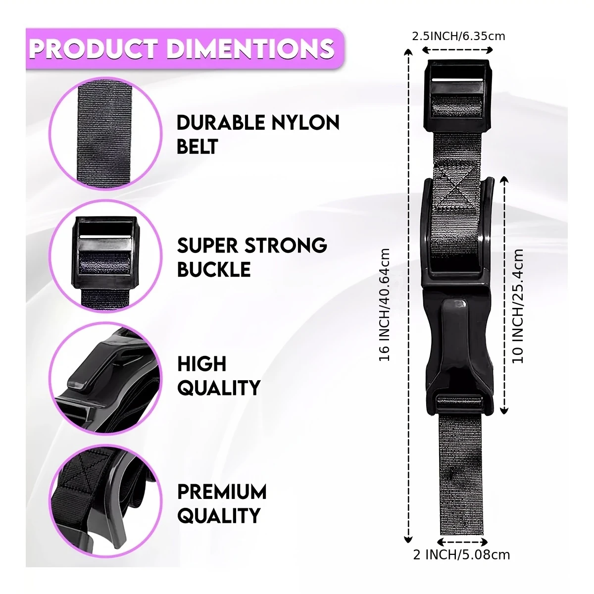 adjustable car safety belt positioner comfortable back support for women mothers large belly durable abs material mixed colors car seat accessories adjustable design breathable fabric car seat belt cushion details 4