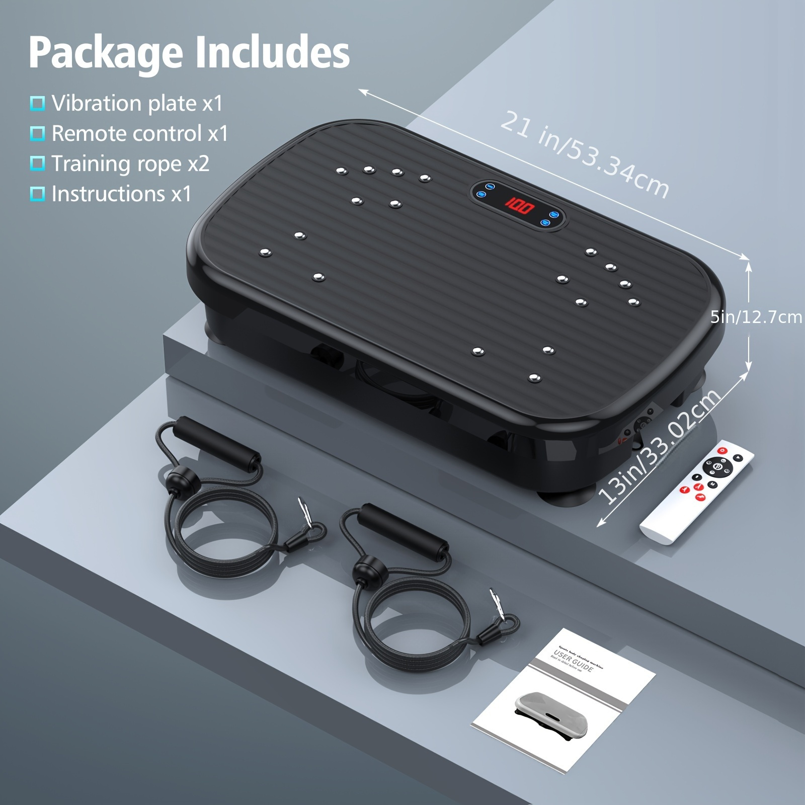 vibration plate exercise machine whole body vibration plate Temu